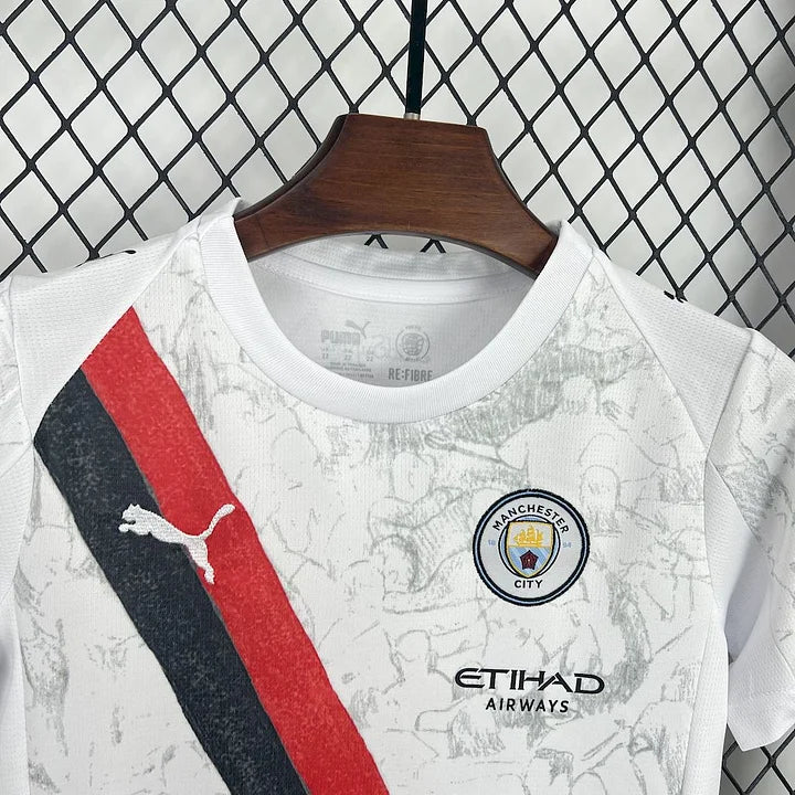 Kit Enfant Manchester City Extérieur 2025/2026
