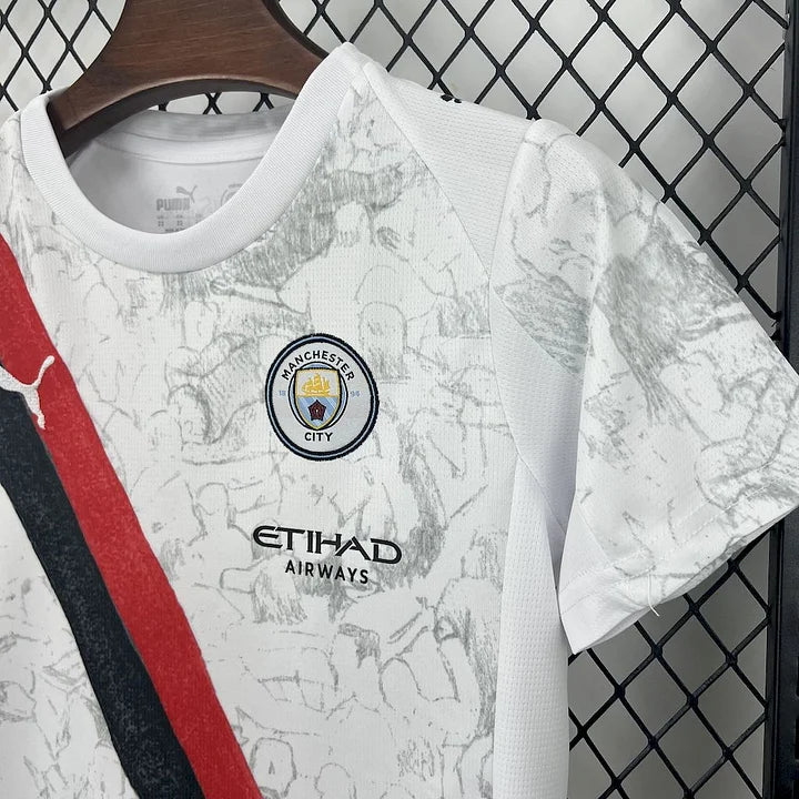 Kit Enfant Manchester City Extérieur 2025/2026