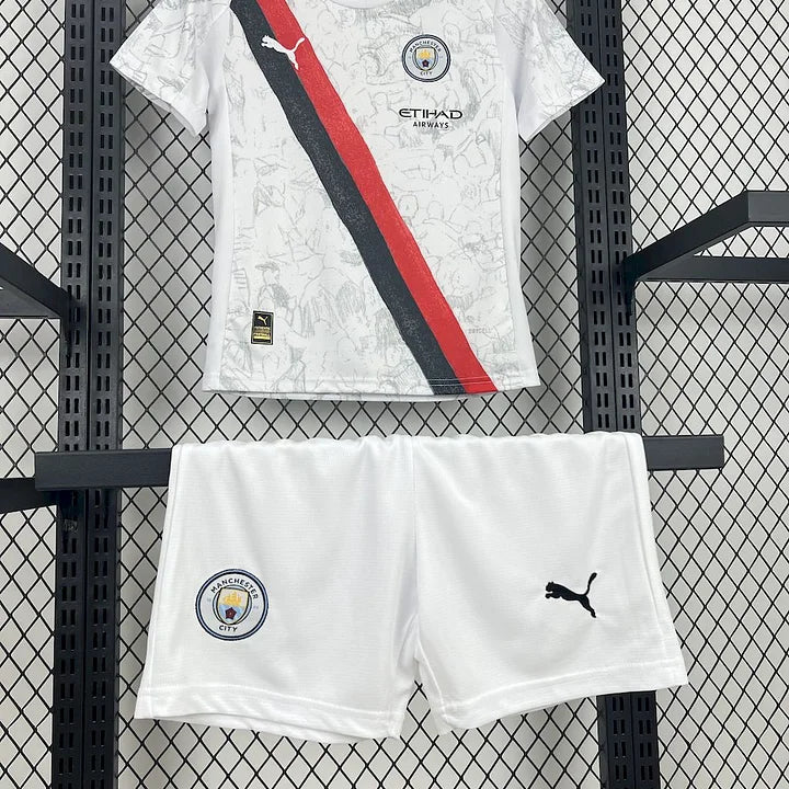 Kit Enfant Manchester City Extérieur 2025/2026