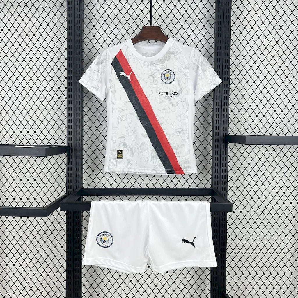 Kit Enfant Manchester City Extérieur 2025/2026