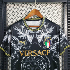 Maillot Italie Concept Versace Noir 2023/2024