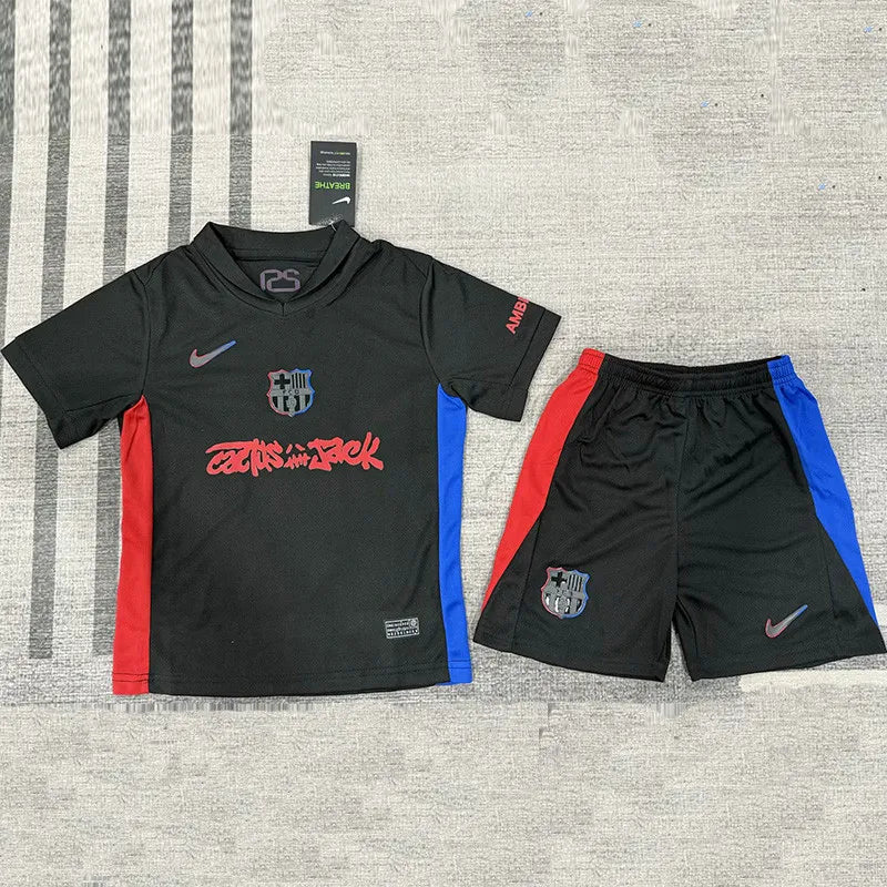 Kit Enfant Barcelone Extérieur 2024/2025