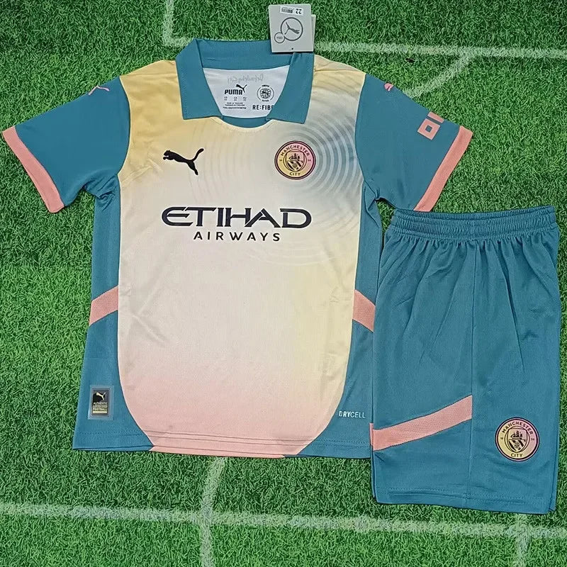 Kit Enfant Manchester City Fourth 2024/2025